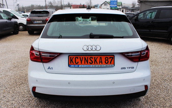 Audi A1 cena 70900 przebieg: 53000, rok produkcji 2020 z Kolonowskie małe 436